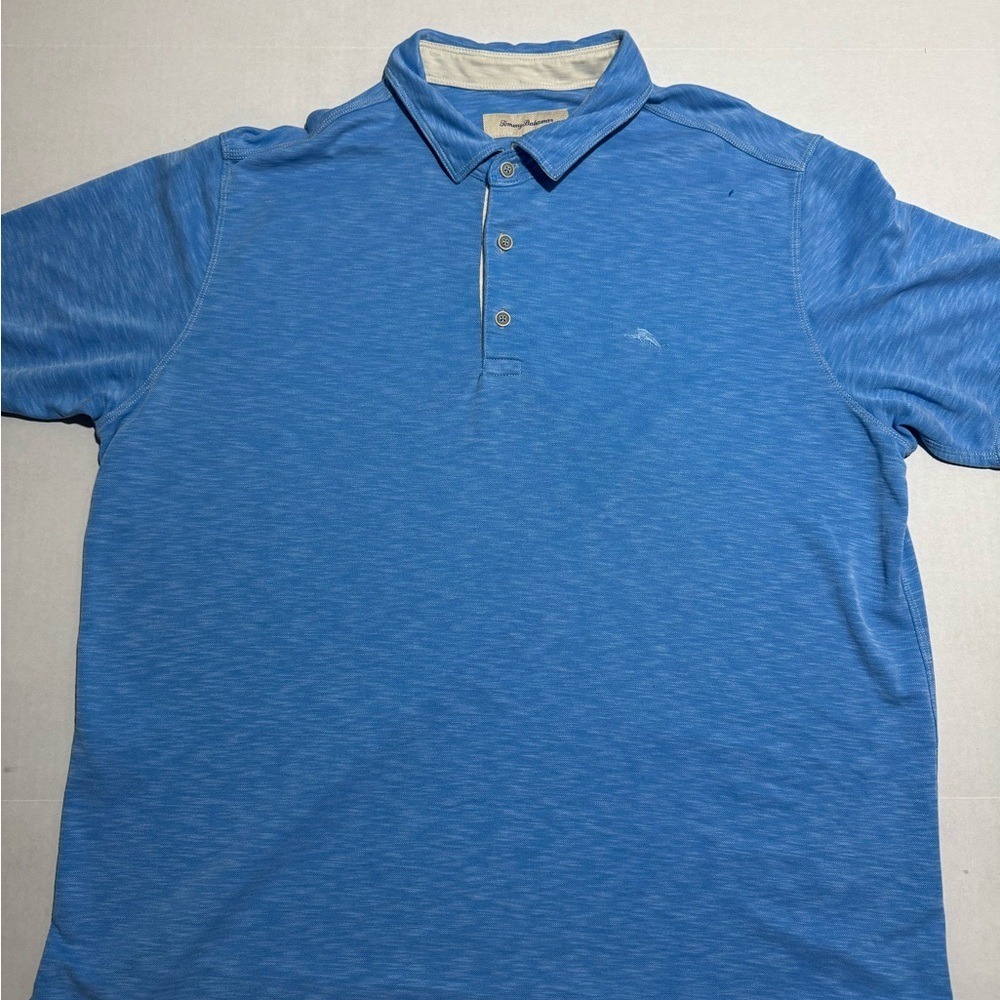 Tommy‎ Bahama SS Polo, Blue, 70% Modal, Very Soft, Men's XXL #890
